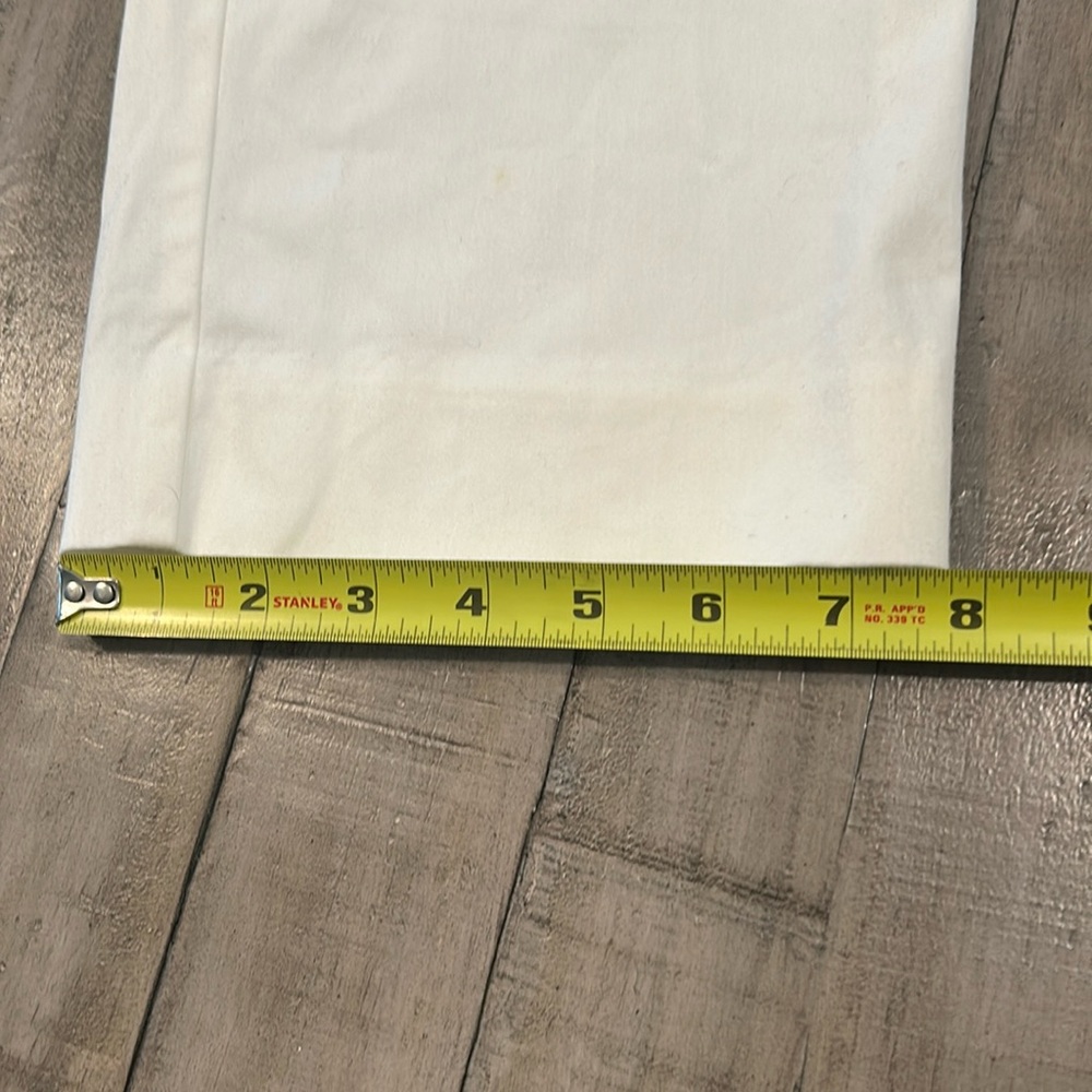 Worthington Modern Fit White Capris Comfortable and Versatile Women's Size 8 - Picture 7 of 10